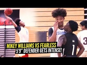 Mikey Williams vs FEARLESS 5'9 Defender Gets INTENSE in OT Thriller!! Mikey Getting BUCKETS!