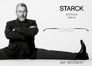 25 reactions | “All of the Starck Biotech Paris glasses are based around the concept of a unique biomechanical hinge. Biomechanics is crucial, it’s the future for humankind. In our evolution, our bionisme, biomechanics is a necessary step.” Ph.S With Luxottica #starckbiotechparis #360movement #eyewear #starck | Starck | Facebook