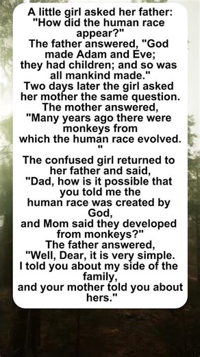 My Side of the Family #kids #parents #funny #evolution #comedy #jokes #humor #monkeys #creation