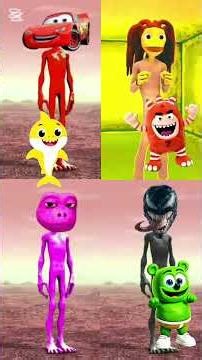 #@alien dance vs marvel vs Capcom vs sonic vs venom movie