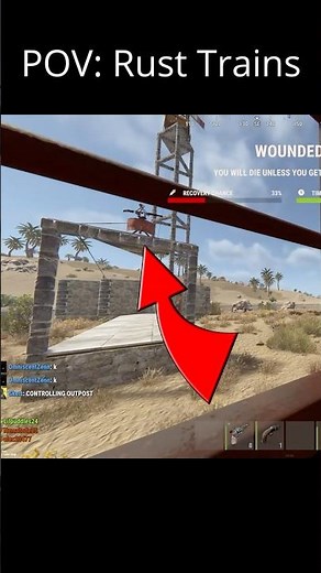 POV: You Decide To Use Trains In Rust #rust