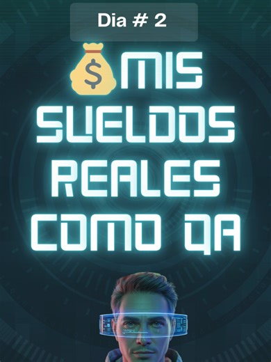 Día 2 del reto QA 🚀 Estos fueron mis sueldos reales trabajando como tester en Perú. Si quieres entrar a tecnología, guarda este video. #QA #Testing #AprendeTech #TechJobs #SoftwareTesting #TheQABoot #SoftwareBug