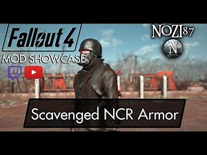 Fallout 4 Mod Showcase - Scavenged NCR Armor by L0rd0fWar