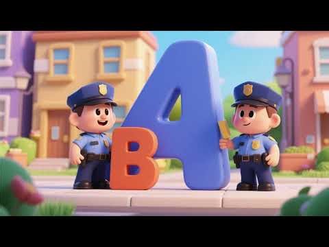 Alphabet Police Helpers | ABC Nursery Rhymes & Kids Songs