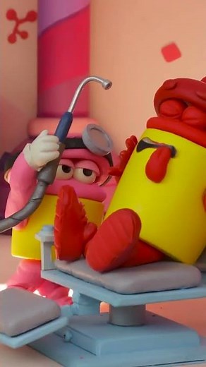 Mental Dental 🦷 Keeping Teeth Clean | Play-Doh Videos