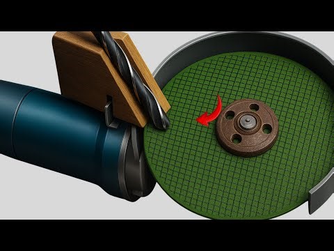 Special way to sharpen knife with sandpaper to razor sharp.