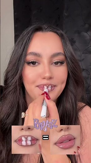 Big lips technique #makeup #makeuptutorial