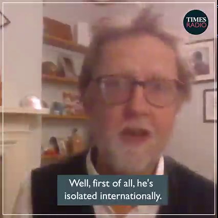 “An increasingly lonely man, finding out that his quest for glory is going to end in a crumbling defeat.” Professor in International Politics Scott Lucas tells #TimesRadio that Russia is now looking to “avoid losing” rather than fighting to win in Ukraine. | Times Radio