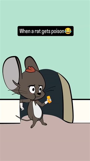 Syntax Animation on Instagram: "When a rat gets poison😂😂 SC: @patrickcloud #fypシ゚シ゚ #rats #reelsinstagram #relatablememes #2danimation #usa #viral #instagood #ɪɴsᴛᴀʀᴇᴇʟs #animation #usa🇺🇸 #xyzbca"