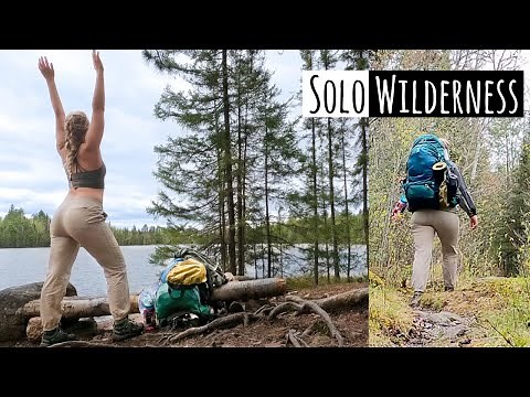 SOLO WILDERNESS CAMPING | Boundary Waters MN