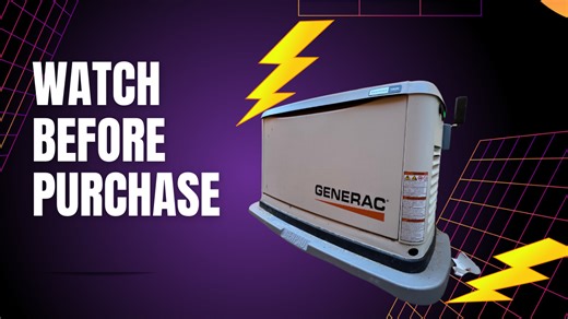 Watch Watch This Before You Buy! Generac Generator on Amazon Live