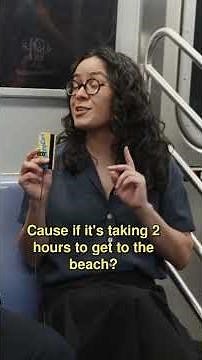 All New York City beaches are excellent beaches!!@claireforny #subwaytakes #interview #beach #nyc