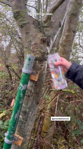 Going outside in the pooring rain, with 2 umbrellas, fishing rod, backpack with geocaching gear and last but not least 3 bottles filled with water. Which we absolutely needed for this one!!! We did it 🙌🏻. #geocaching #hobby #getoutside | Geocaching Sophie
