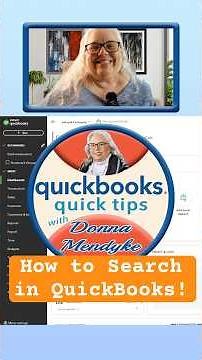 How to Search for Invoices/Payments/Clients in QuickBooks! #quickbooks