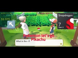 Pokemon let's go Pikachu finally playable in all android Device 40-60 fps with tutorial