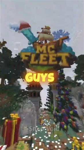 Mcfleet season 2 spawn point || #minecraft #snapvoid #mcfleet @McFleetDotNet