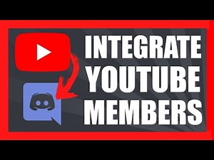 How to Integrate YouTube Members into Discord Server