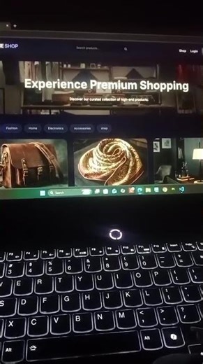 Full Stack E-Commerce Website 🛒 | HTML CSS Python SQL Project#ecommerce #webdevelopment