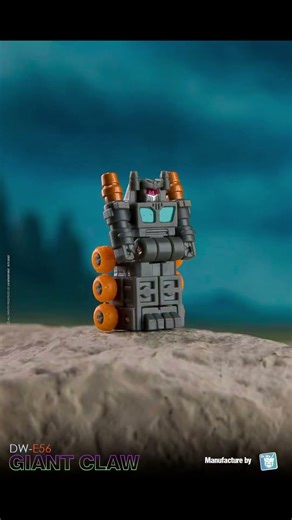 Dr Wu’s Workshop DW-E56 Giant Claw. Their version of a micro scale G1 Transformers Scorponok