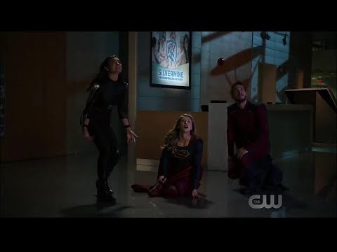 Supergirl 3x16 Supergirl, Imra and Mon El vs Pestilance and Purity