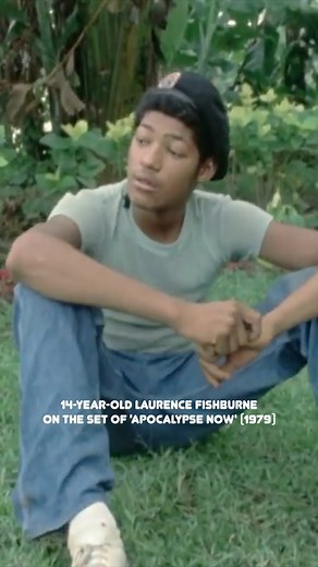 Filmatic - Behind the Scenes on Instagram: "Young Laurence Fishburne on the set of ‘Apocalypse Now’ (1979) Laurence lied about his age in order to get the part of a young soldier named Tyrone Miller AKA Mr. Clean. Ironically, Fishburne’s character also lied about his age in order to go to war. Follow @filmaticbts and @filmatic for more dope content! #film #movies #movie #actor #actress #acting #relationships #moviescenes #moviequotes #movielover #legend #cinephile #history #rare #newreels #cinem