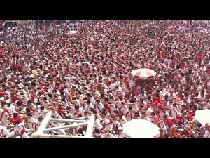 Biggest flash mob ever in Bayonne (France)