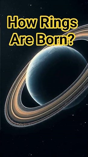 Incredible Planetary Rings: Their Formation Explained! 🌠 #PlanetaryScience