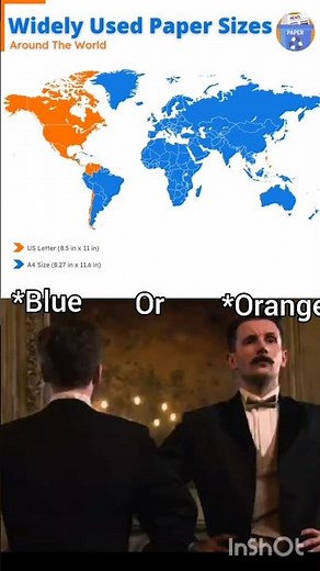 which paper sizes used in your country🌍🚀#shorts #geography #world #country