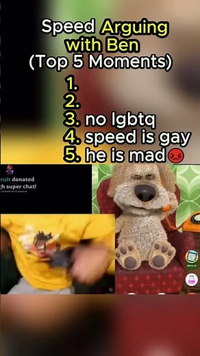 Speed vs Talking Ben 😤📞 | Top 5 Funniest Calls