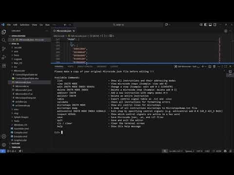 Design a CPU 4 - Goodbye to Microcode CLI