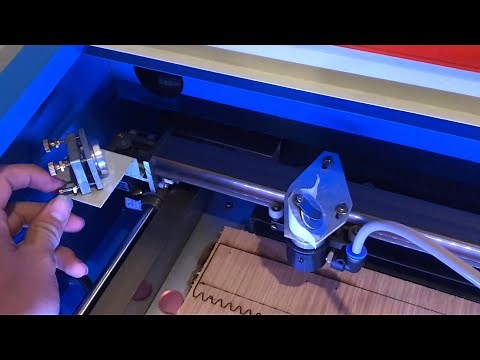 tips on FOCUSING laser for BETTER cutting (K 40 laser cutter) k40