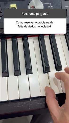 Como resolver o problema da falta de dedos no Teclado?