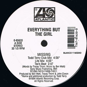 Everything But The Girl - Missing (The Bootleg Mixes!)