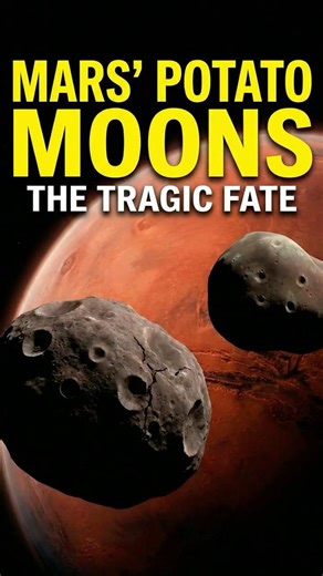 Mars' MOONS Look Like Giant POTATOES! 🥔🪐 #shorts #galaxy
