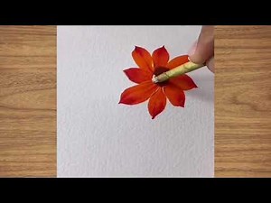 One Stroke Painting: Easy & Beautiful Art for Beginners #onestrokepainting #paintingforbeginners
