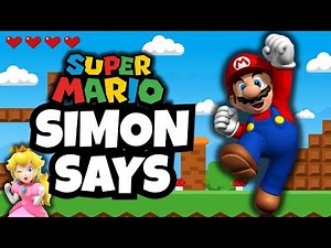 Mario Simon Says | Brain Break | Simon Says Game