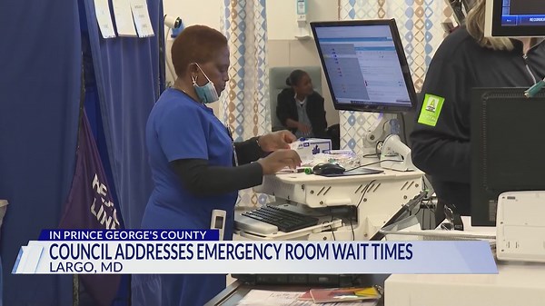 Council addresses emergency waiting room times in Prince George's County