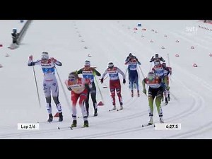 VM Seefeld 2019 Längdskidor Sprintstafett Damer/Herrar