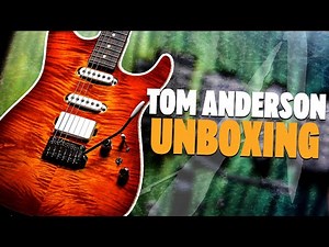 Unboxing 10 Stunning Tom Anderson Guitars – UK Exclusive!