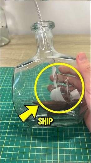 HOW SHIPS actually get in a BOTTLE