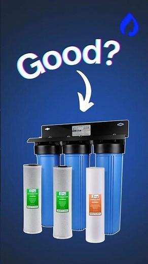iSpring 3-Stage Whole House Water Filter Review!
