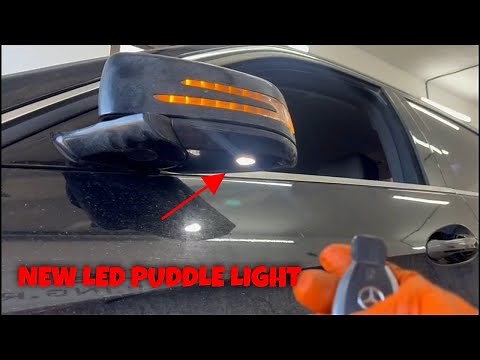How To Replace Side Light/Puddle Light On Mercedes Benz