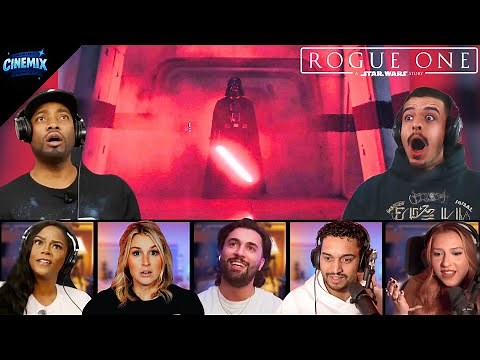 THE BEST "DARTH VADER HALLWAY SCENE" REACTIONS! *ROGUE ONE: A STAR WARS STORY* FIGHT SCENE!