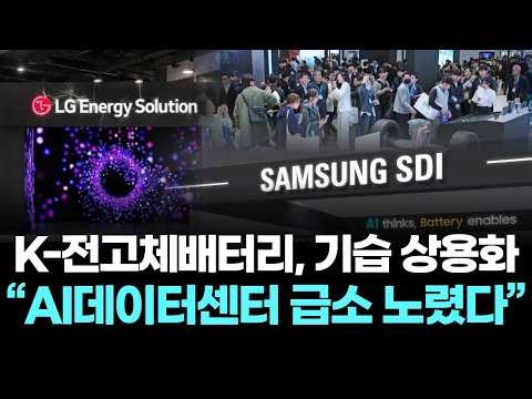 K-Battery's surprise commercialization of all-solid-state batteries targets AI data centers