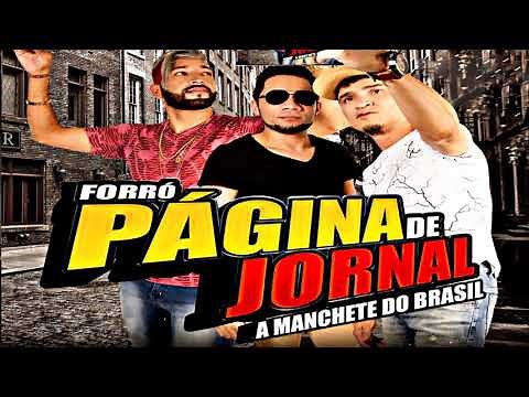 FORRÓ PÁGINA DE JORNAL 2021 - CD NOVO - REPERTÓRIO ATUALIZADO ( A MANCHETE DO BRASIL)