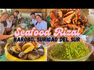 Seafood Paradise in Surigao del Sur | Rizal, Barobo #seafood #surigaodelsur #philippines