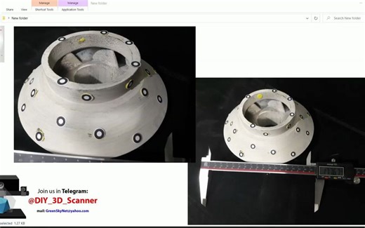 Flexscan3D使用教程【DIY三维扫描仪】
