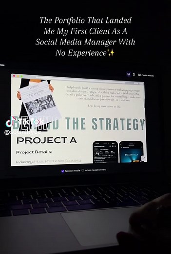 Social Media Manager Portfolio Building Tips