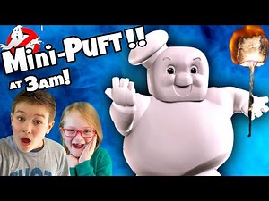 Mini-Puft at 3am!! GHOSTBUSTERS Afterlife IN REAL LIFE!!!! Pt.1