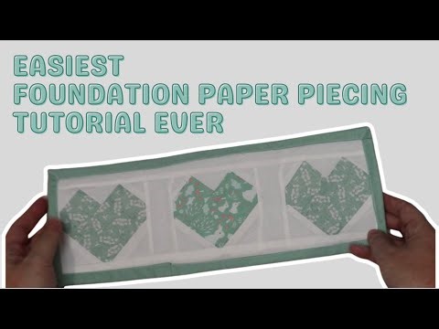 Looking to get Started with FPP - Foundation Paper Piecing? I Found the perfect Tutorial